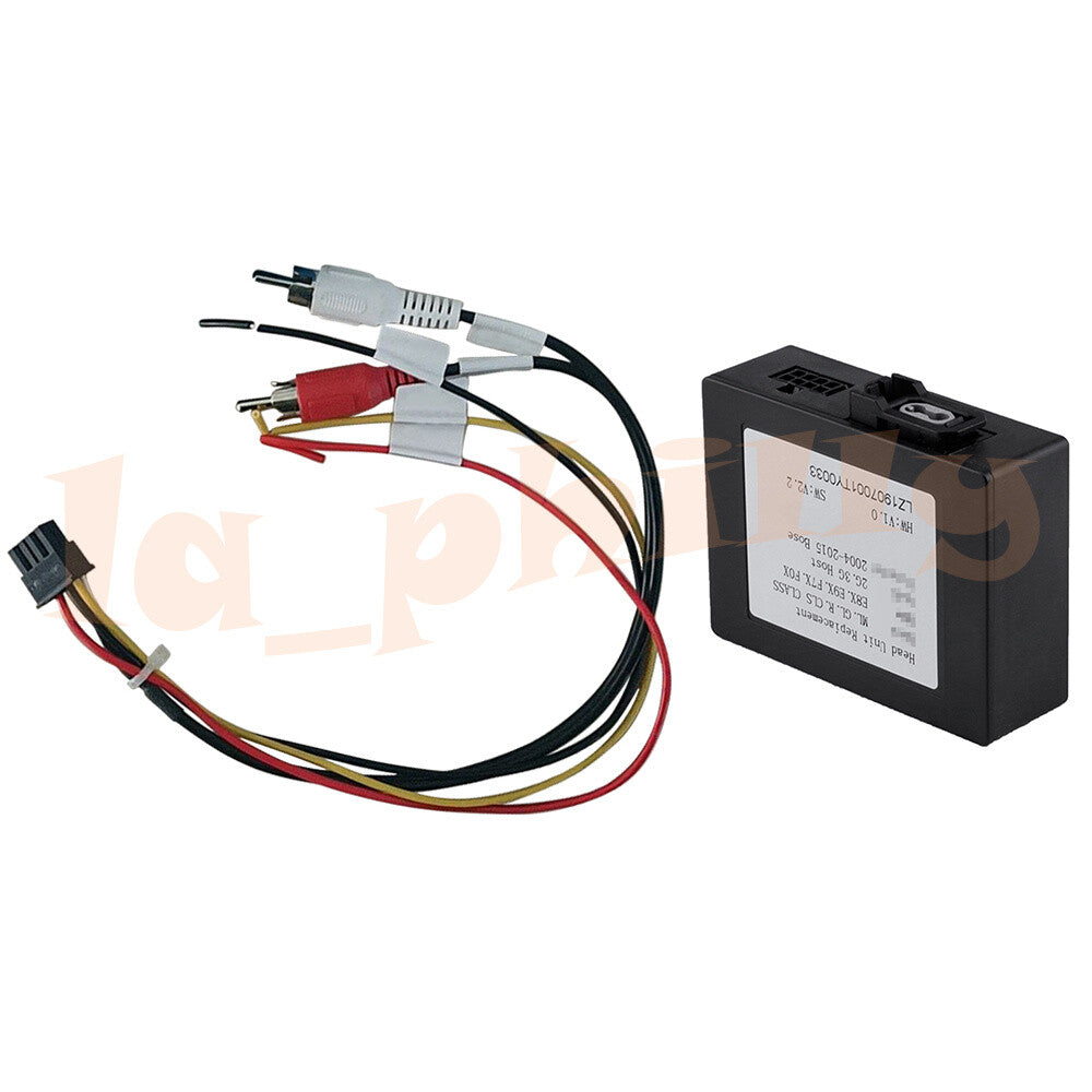 Optical Fiber Decoder Box Amplifier Adapter Fits for Mercedes-Benz series ML GL W164