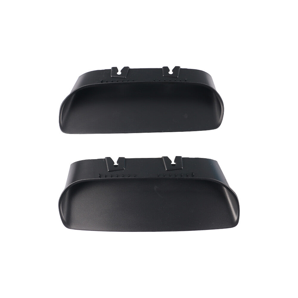 1 Pair Redeye Hood Bezels Left Right Side for 2019-2020 for Dodge for Challenger Black