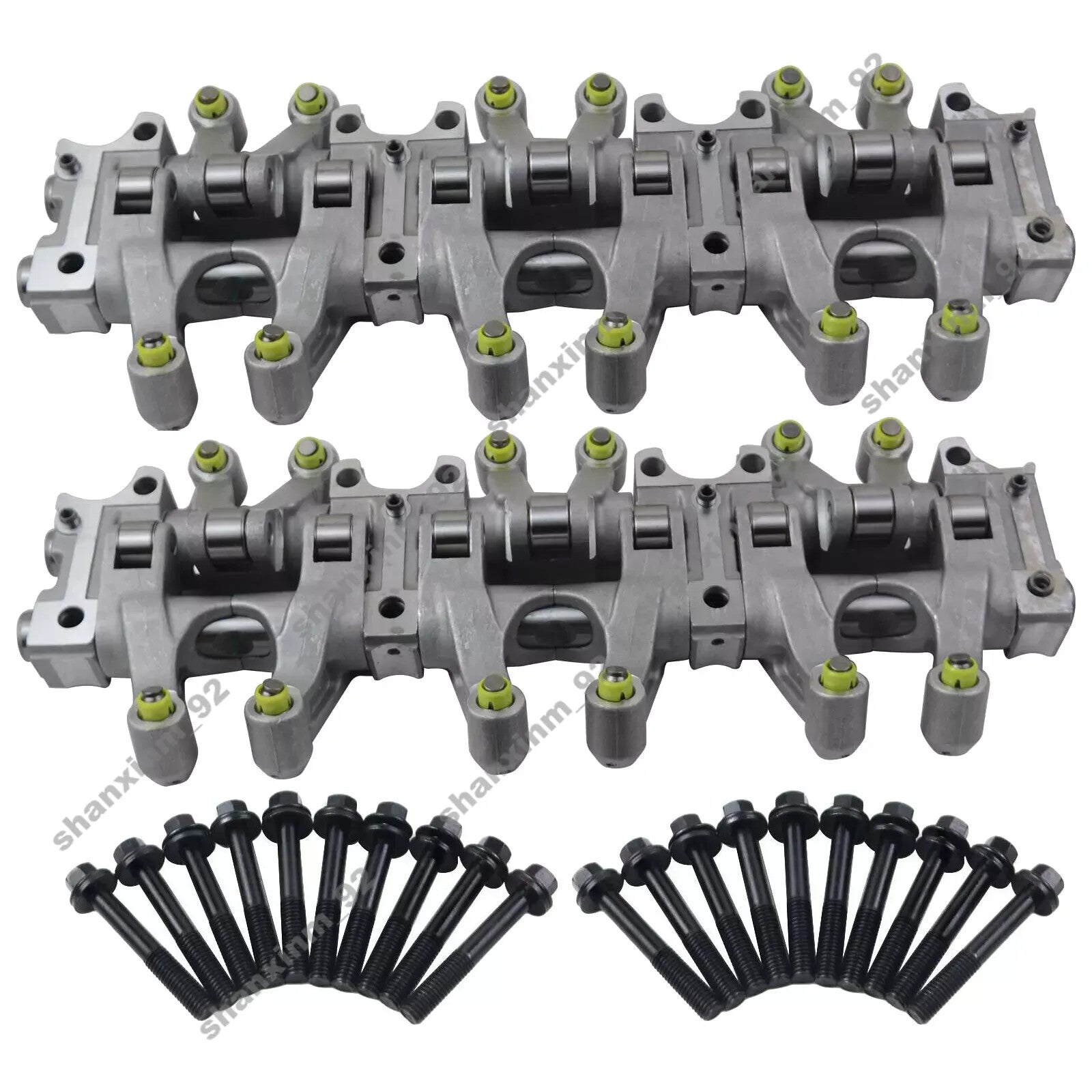 2X Rocker Arm Shaft Lifter Assembly Fits for Dodge for Chrysler 3.5L 4.0L V6 2005-2010