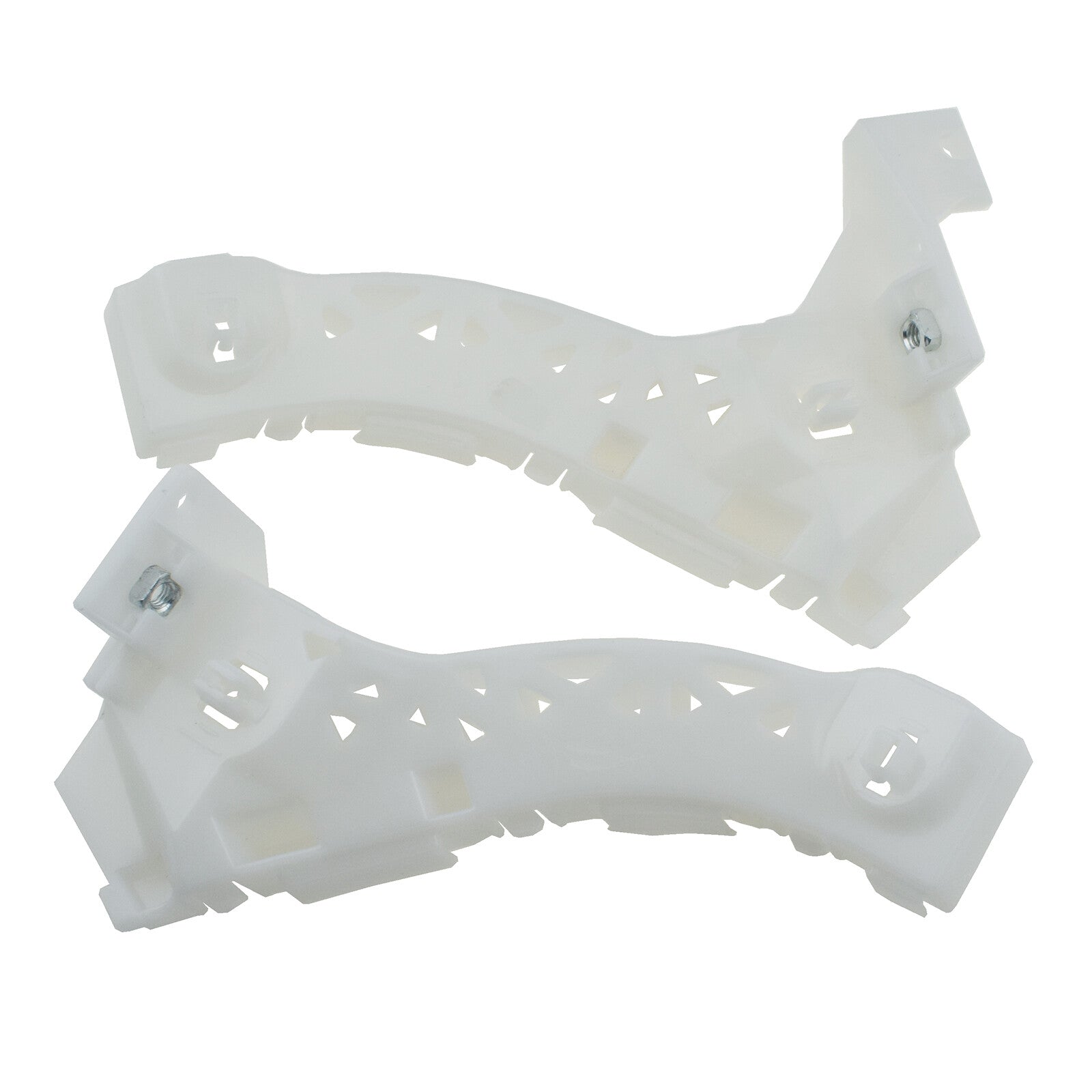 2Pcs Front Left Right Side Bumper Retainer Brackets For 2004-2008 for Mazda 3