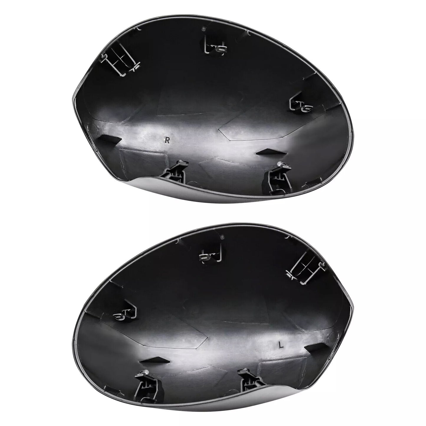 1 Pair Gloss Black Mirror Cover Cap for Mini Cooper R55 R56 R57 R58 R60