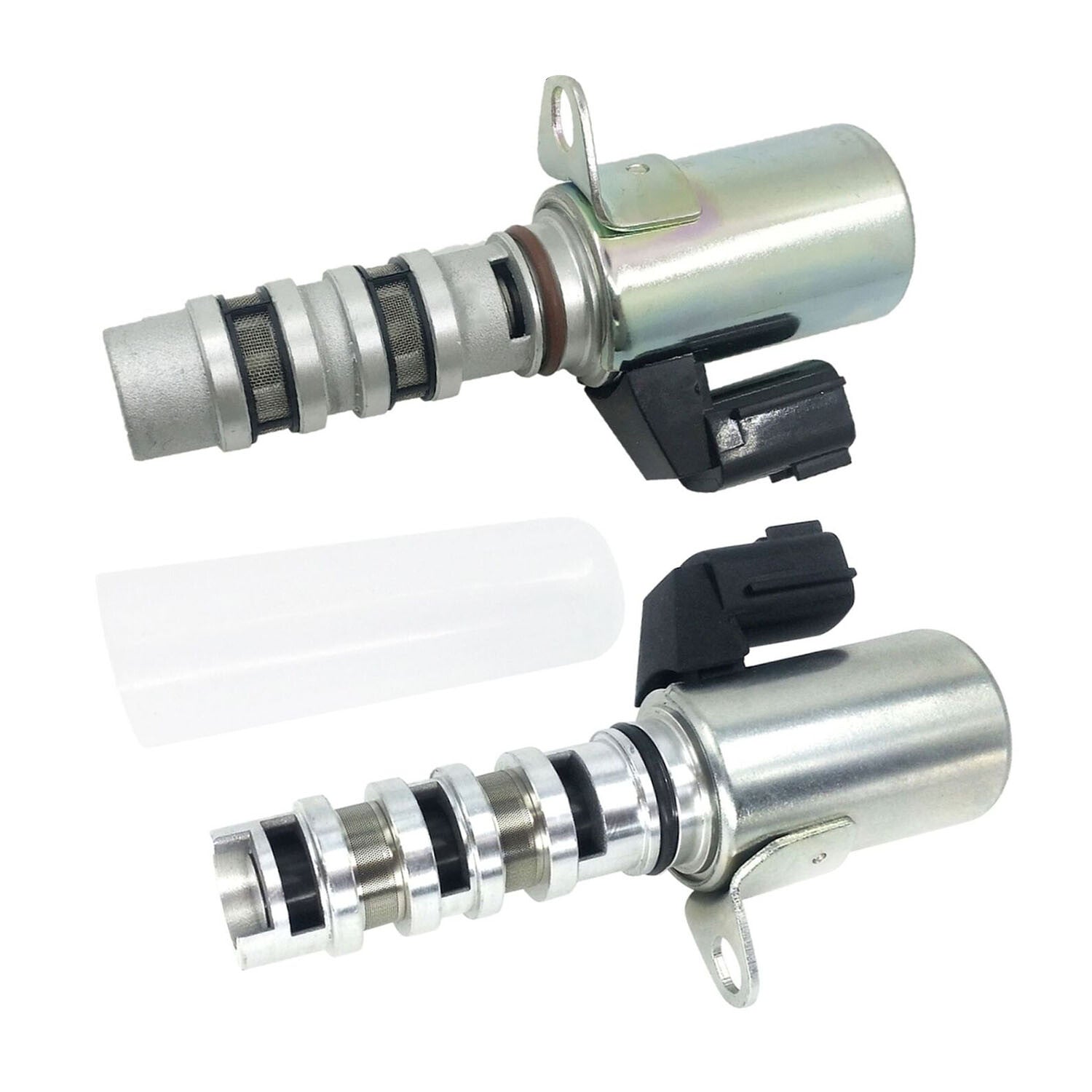 2PCS Engine Variable Valve Timing Solenoid LeftRight for Nissan for Infiniti for Nissan