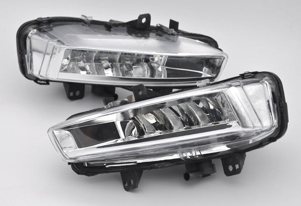 2x White LED Daytime Day Fog Light DRL for Land Rover Discovery Sport L550 14-18