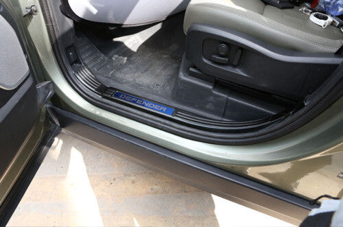 Door Sill Panel 2020-2023 Protection for Land Rover for Defender 110 Black Titanium