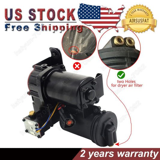 Air Suspension Compressor for 7L1Z5319AE for Ford Expedition for Lincoln for Navigator 07-18