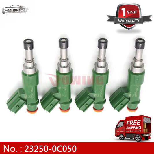 new fuel injector 23250-0C050 for Toyota Hilux Vigo 2TR, 4-piece styling kit.