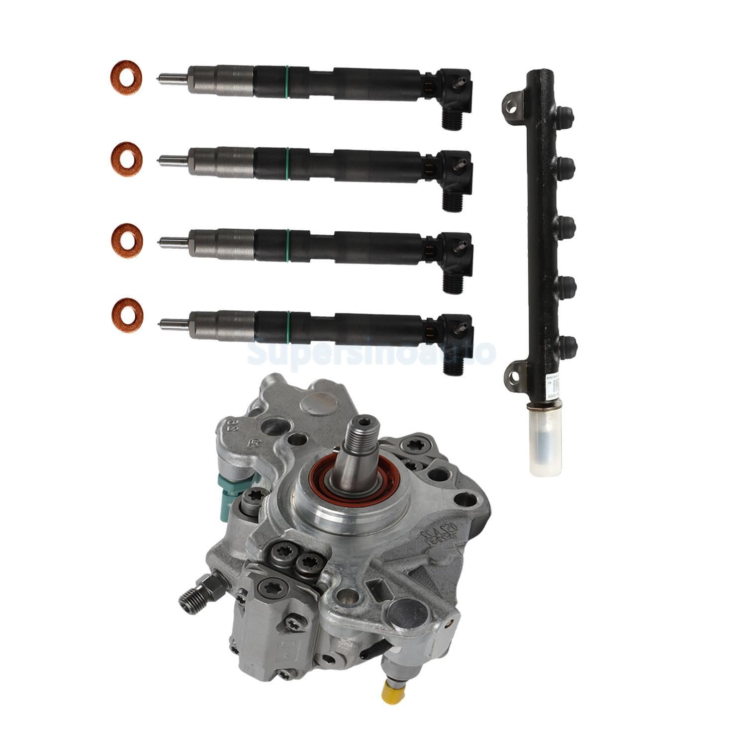 Fuel Common Rail Injector Pump kit For Doosan Bobcat T450 T550 loader D18 D24