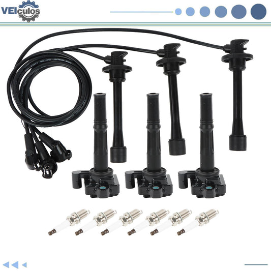 UF156 Ignition Coils  Wires Set  Spark Plugs for Toyota Tundra T100 3.4L V6