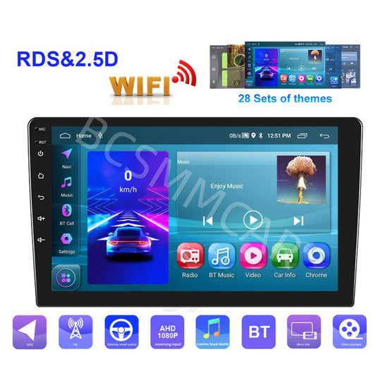 Car Stereo Radio For Apple Carplay Android 13 10 Touch Screen GPS Double 2Din