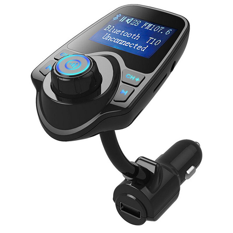 Car Kit Handsfree Bluetooth FM Transmitter MP3 Player USB Charger LCD Modulator
