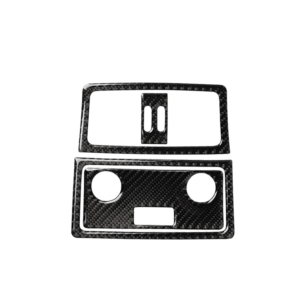 Carbon fiber rear ventilation trim for BMW 5 Series E60 2005-2011 type A