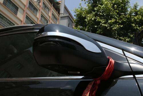 Chrome Outer Rear View Side Mirror Strips Trim ABS for Honda CR-V CRV 2012-2016