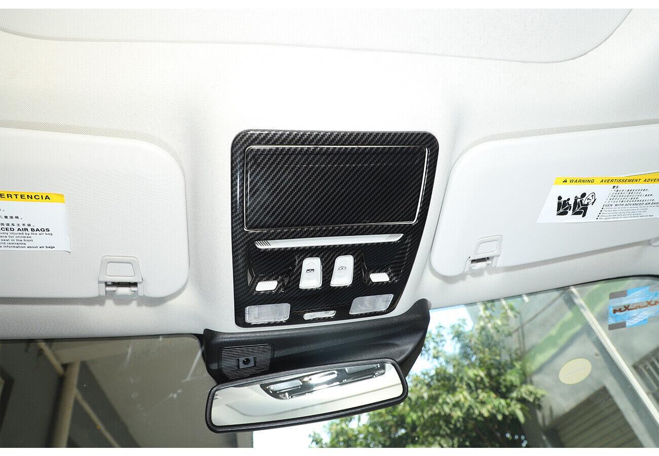 for Ford Bronco Sport 2021-23 Carbon ABS Read Light Lamp Panel Cover Accessories