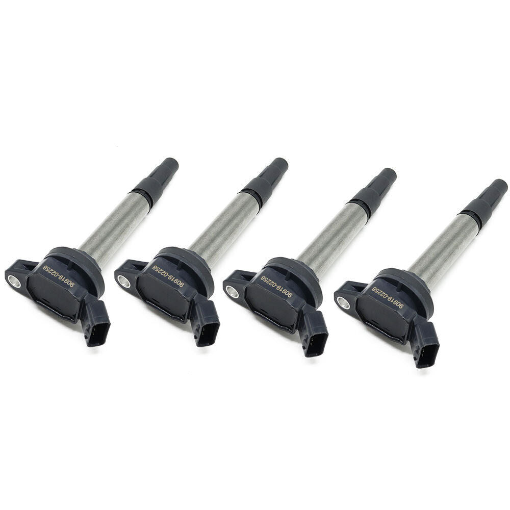 4PCS IGNITION COILS 90919-02258 for TOYOTA for COROLLA MATRIX PRIUS 673-1310
