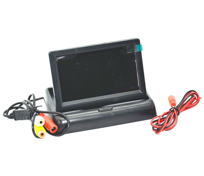 Car 4.3 LCD Rear View Monitor Night USE Reverse Image Waterproof LED Camera