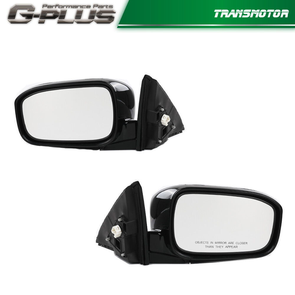 Suitable for 2003-2007 for Honda Accord with manual folding power mirrors for driver and passenger.