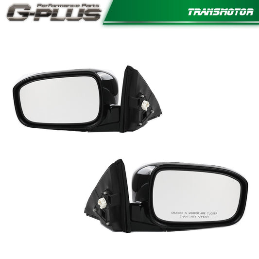 Suitable for 2003-2007 for Honda Accord with manual folding power mirrors for driver and passenger.
