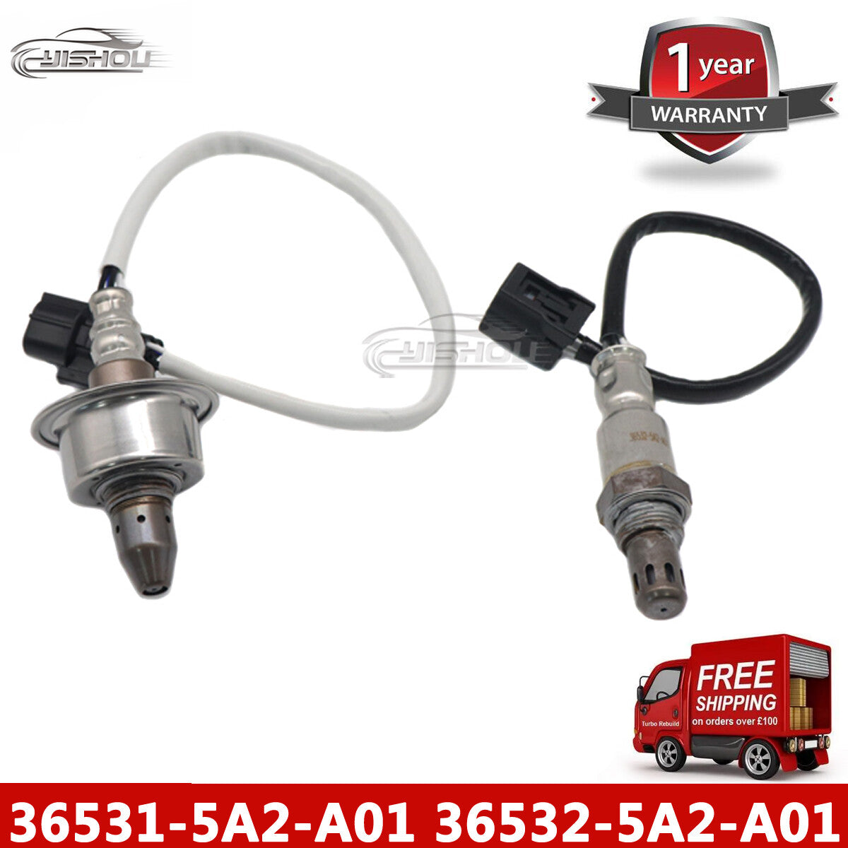 Two brand-new oxygen sensors for Honda Accord (2013-2017) and for Acura ILX/TLX (2016-2020).