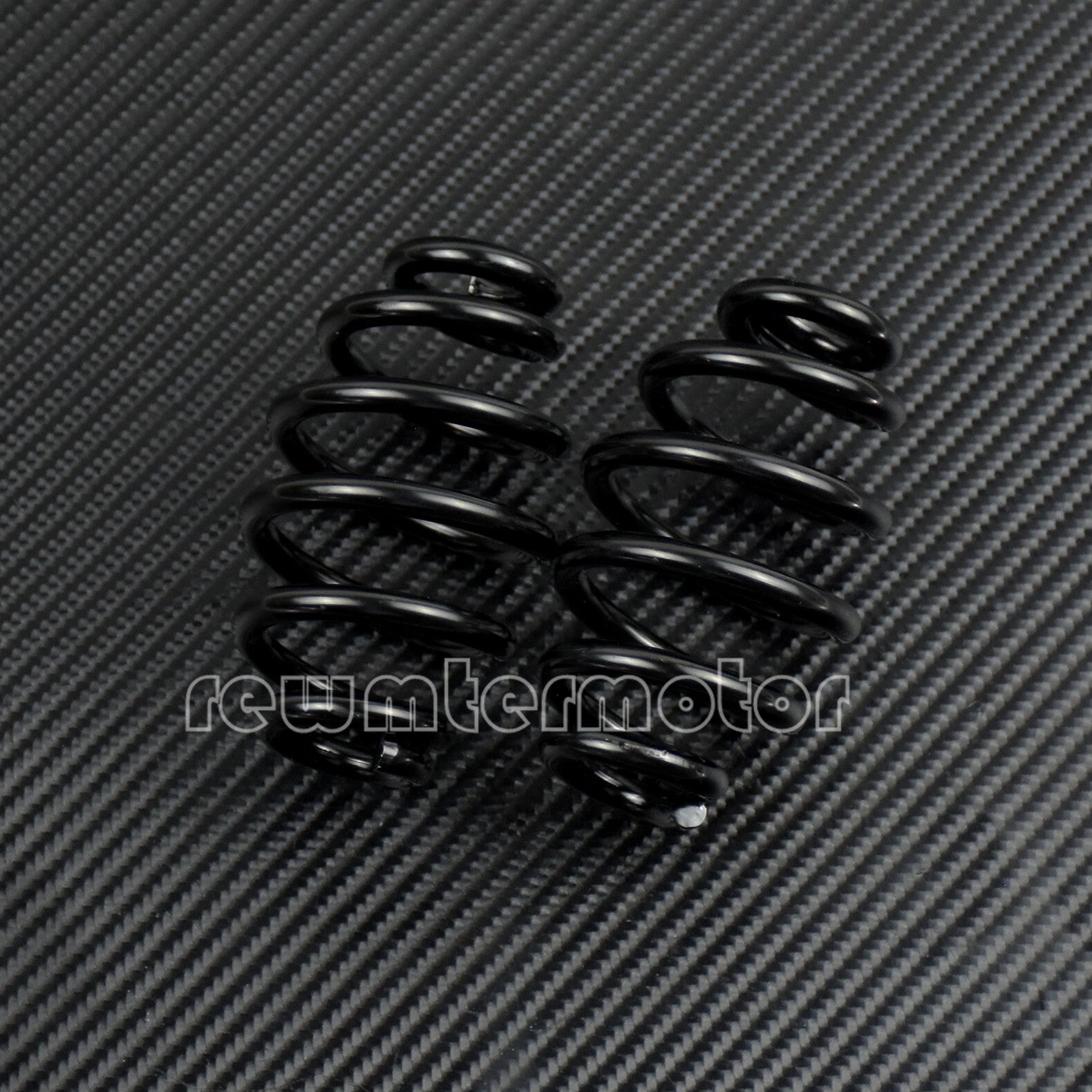 Black 3 Solo for Seat Springs Fit For Chopper Bobber Softail Cafe Racer 1 Pair