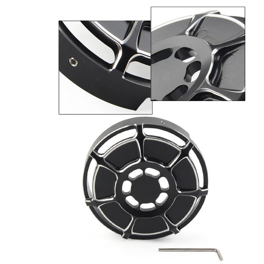 Derby Timing Timer Cover CNC Aluminum f¨¹r for Harley XL883 2013+ Schwarz Motorrad C