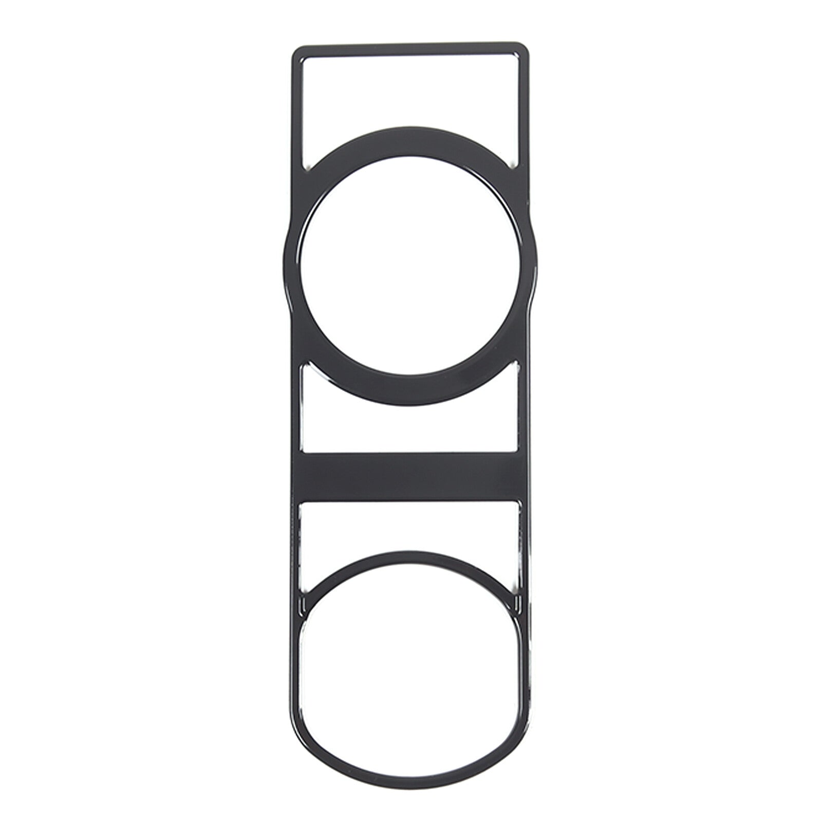2-Piece Gloss Black Rear Window Shutter Cover Trim for Toyota 86/ for Subaru BRZ 2022-up