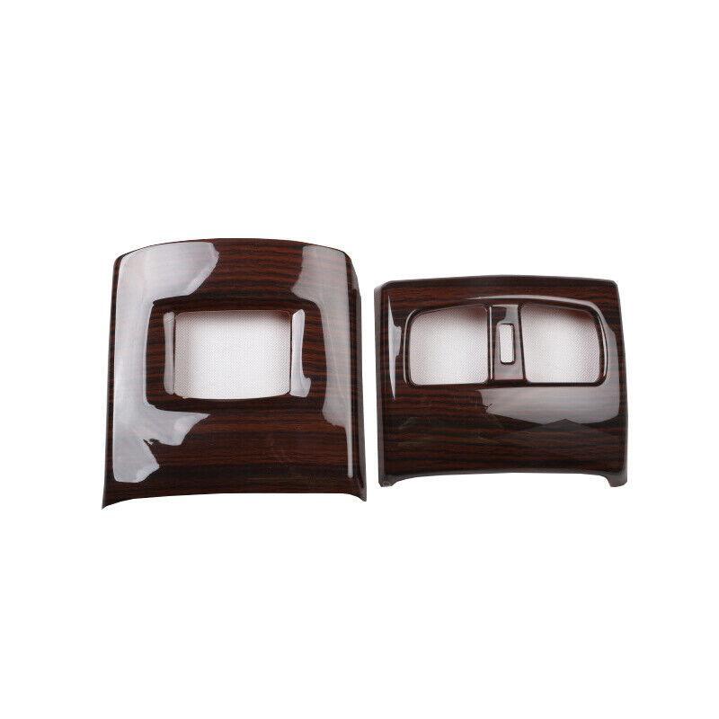 for Lexus ES300h ES350 2013-2018 Wood Grain Rear AC Air Outlet Vent Cover Trim