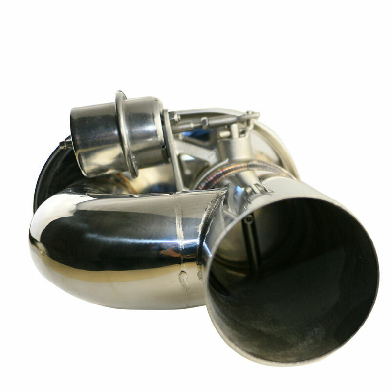 2.5 Tip Single Exhaust Muffler Tip Valve Exhaust With Remote Wireless Control