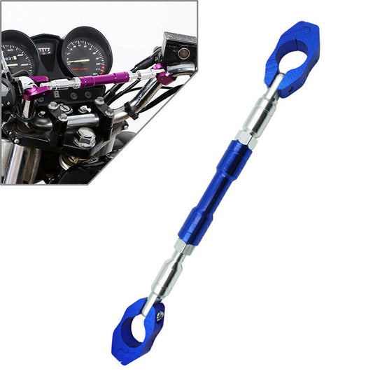 22mm Motor ATV Bike Handlebar Balance Cross Bar Strengthen Lever w/ Wrench Blue