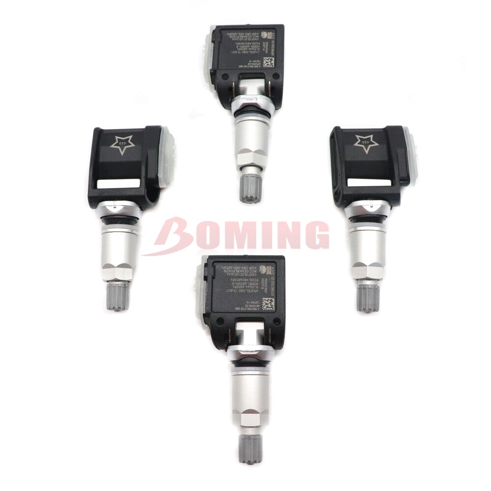 Set of 4 Tire Sensors A0009052102 Tpms 433MHz for BMW 540i 740i 750i X3 G20 G30