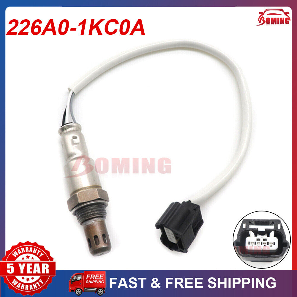 4X Oxygen O2 sensor 12 For 2010-2012 for Land Rover for Range Rover V8 5.0L Upper+Lower