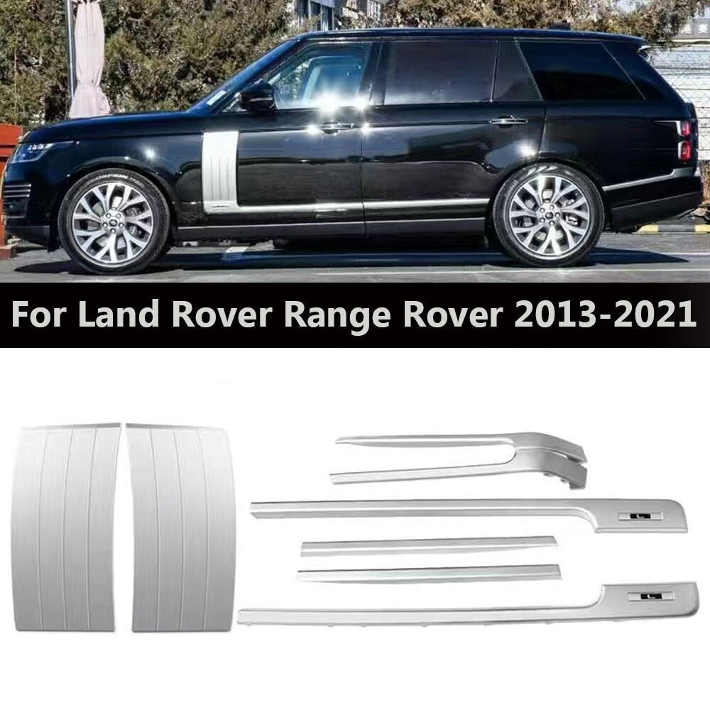 Door Side Body Vent Trim Strip Kit Fit For LWB Long Wheel for Range Rover L405 2013+