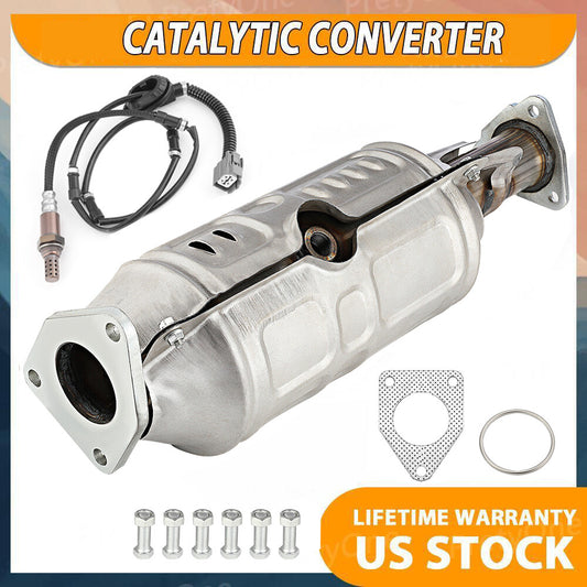 Catalytic Converter with Downstream O2 Sensor For 2003-2007 for Honda Accord 2.4L U