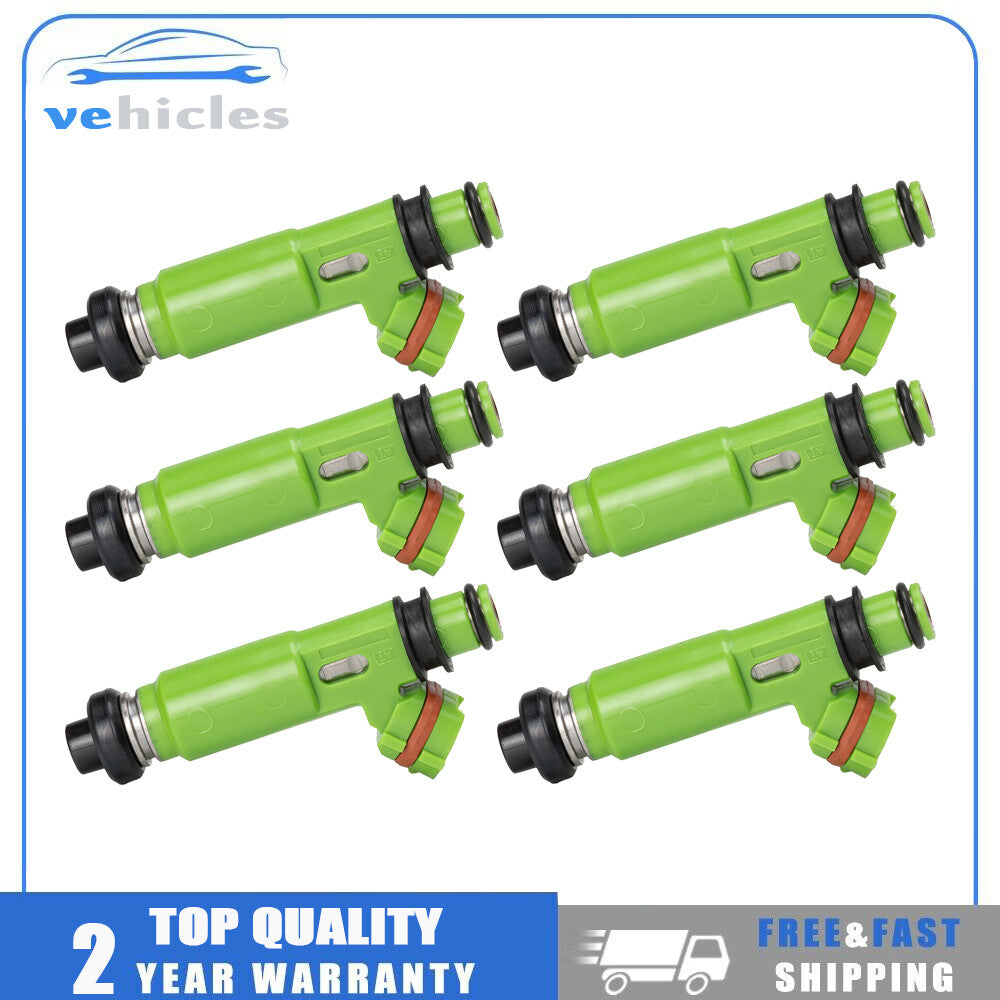 6-piece fuel injector for 1998-2003 for Mitsubishi Montero Sport 3.0L V6 195500-3170