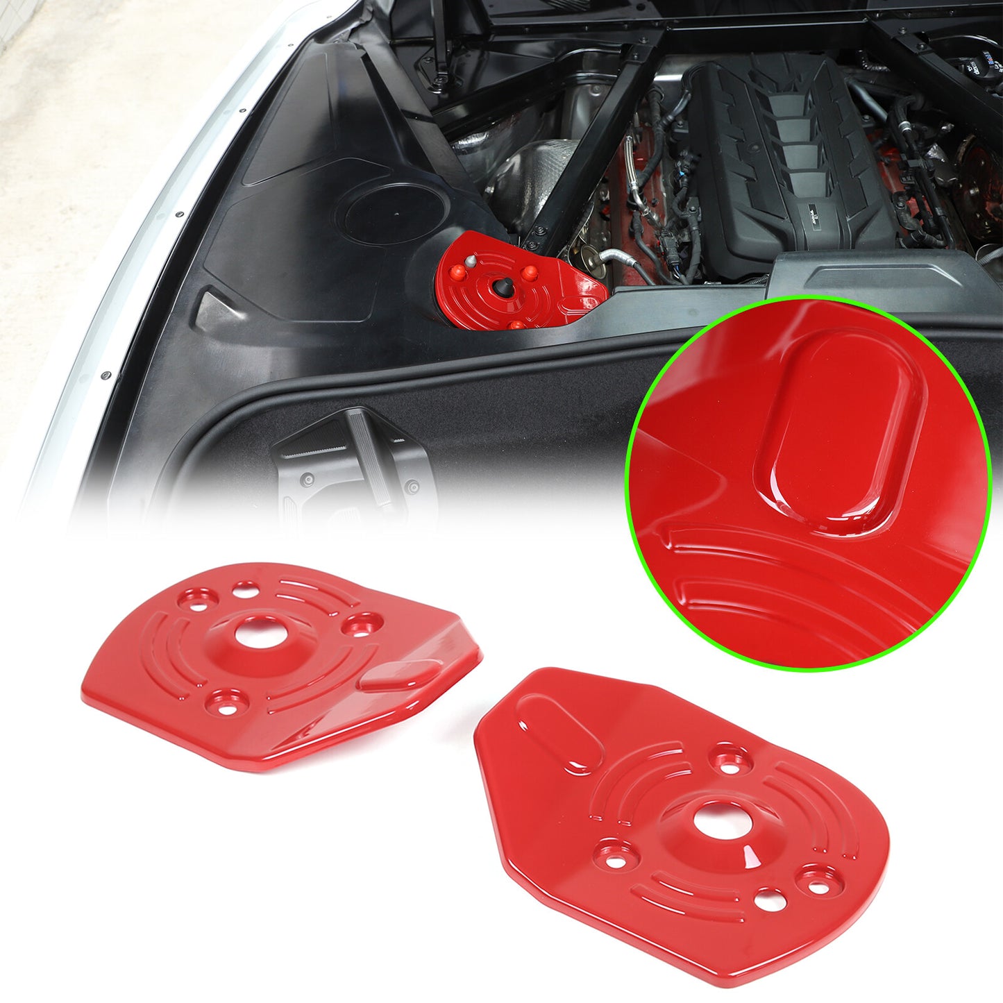 Carbon fiber center console gear panel frame sticker for Honda Pilot 2015 - 2019