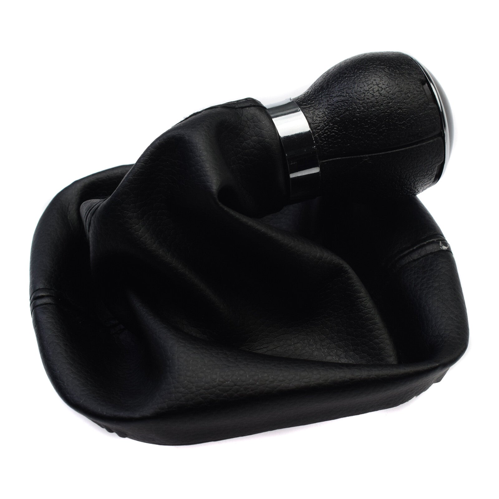 Manual 5 Speed Gear Shift Knob Leather Boot for VW for Jetta for Golf Rabbit MK5 MK6