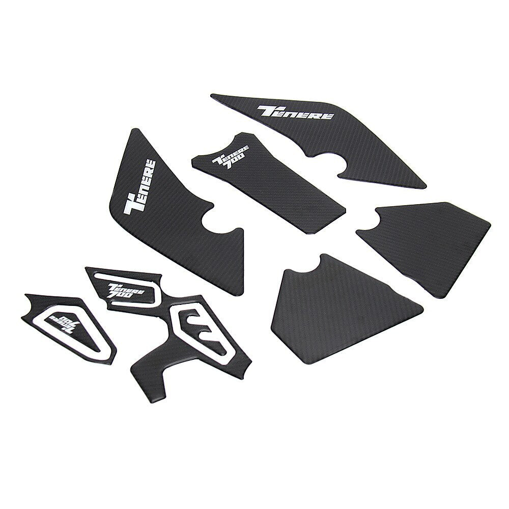 Rubber Pad Rainproof Non-Slip Side Fuel Tank Sticker for Yamaha Tenere700 XTZ700