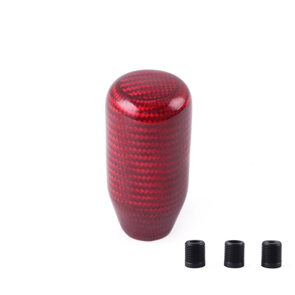 Red Carbon Fiber Manual 76MM Shift Knob for HONDA RSX for CIVIC Type R S2000