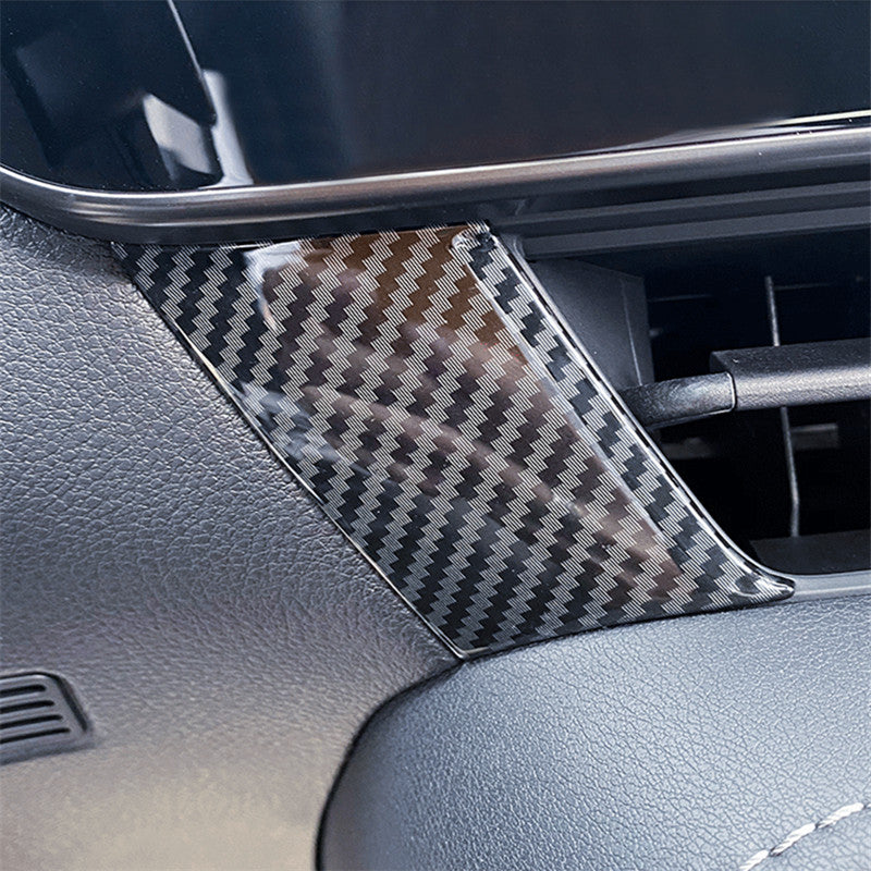 Carbon Fiber Center Air Vent Outlet Cover Trim for Lexus NX 250 350 450h 2022-23