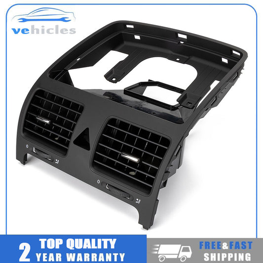 Front dashboard center air conditioning vent socket for Volkswagen for Jetta for Golf GTI 5 MK5 (Rabbit)