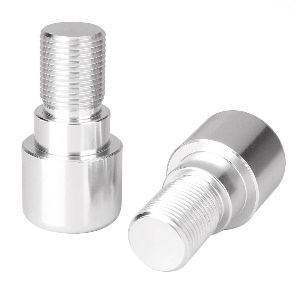 18mm Lenkerendgriffe Stecker f¨¹r for Yamaha YZF R6 99-05 YZF R6S 2006-2012 Silber