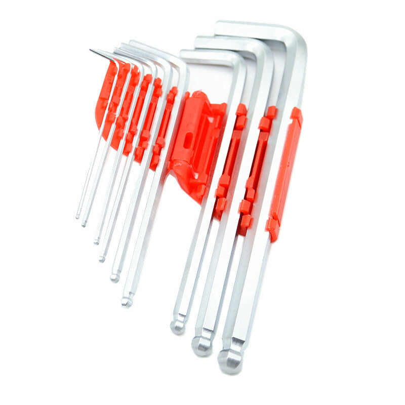 18Pcs Car T10-T50 Long Arm Hexagon Allen Key Wrench Tool Star Wrench Screwdriver