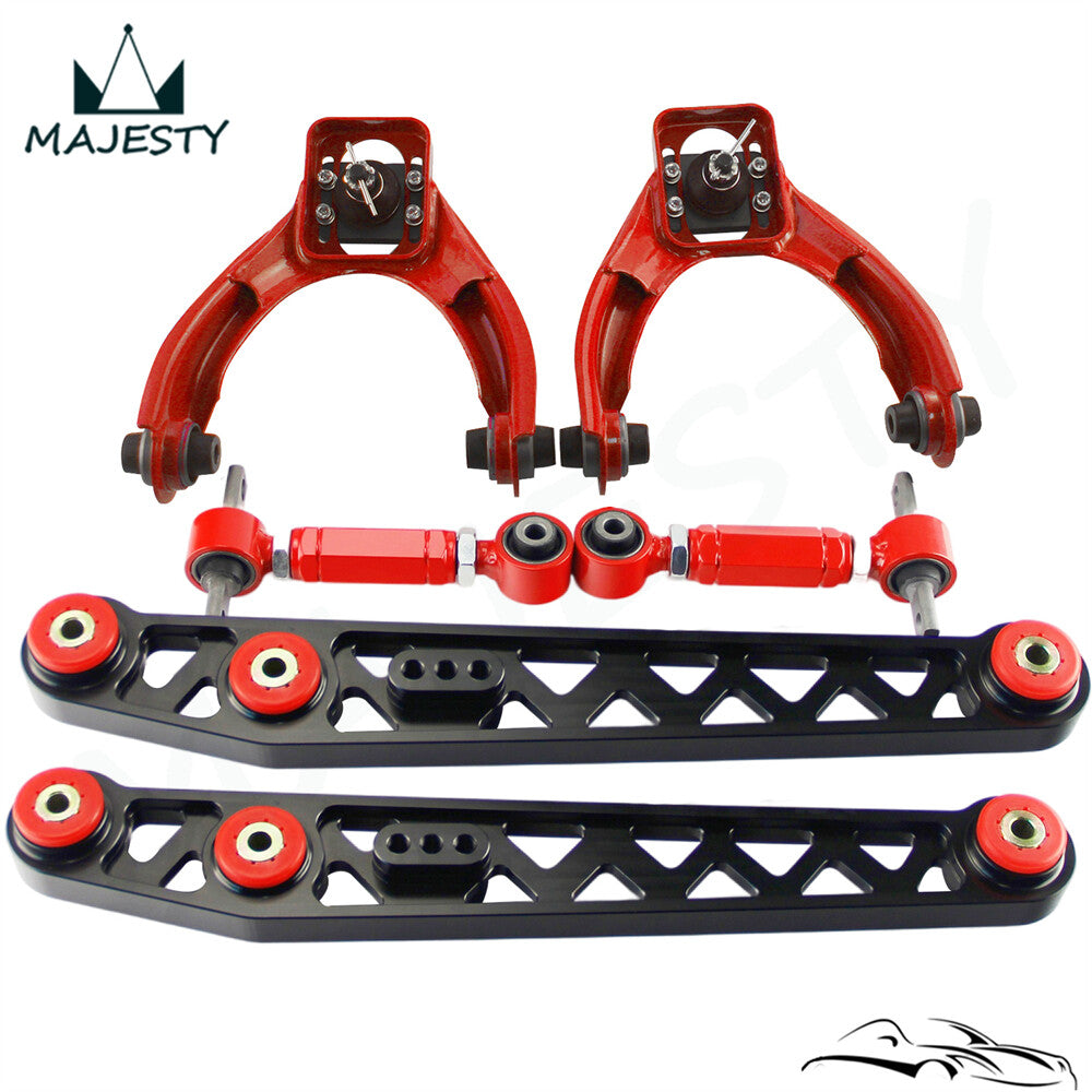 Lower Control Arm LCA+Front Upper+ Rear Camber Kit For 96-00 for Honda for Civic EK BK