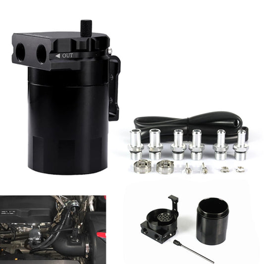 300ml Aluminum Baffled Car Oil Catch Tank Can Reservoir Universal Oil Catch Tank