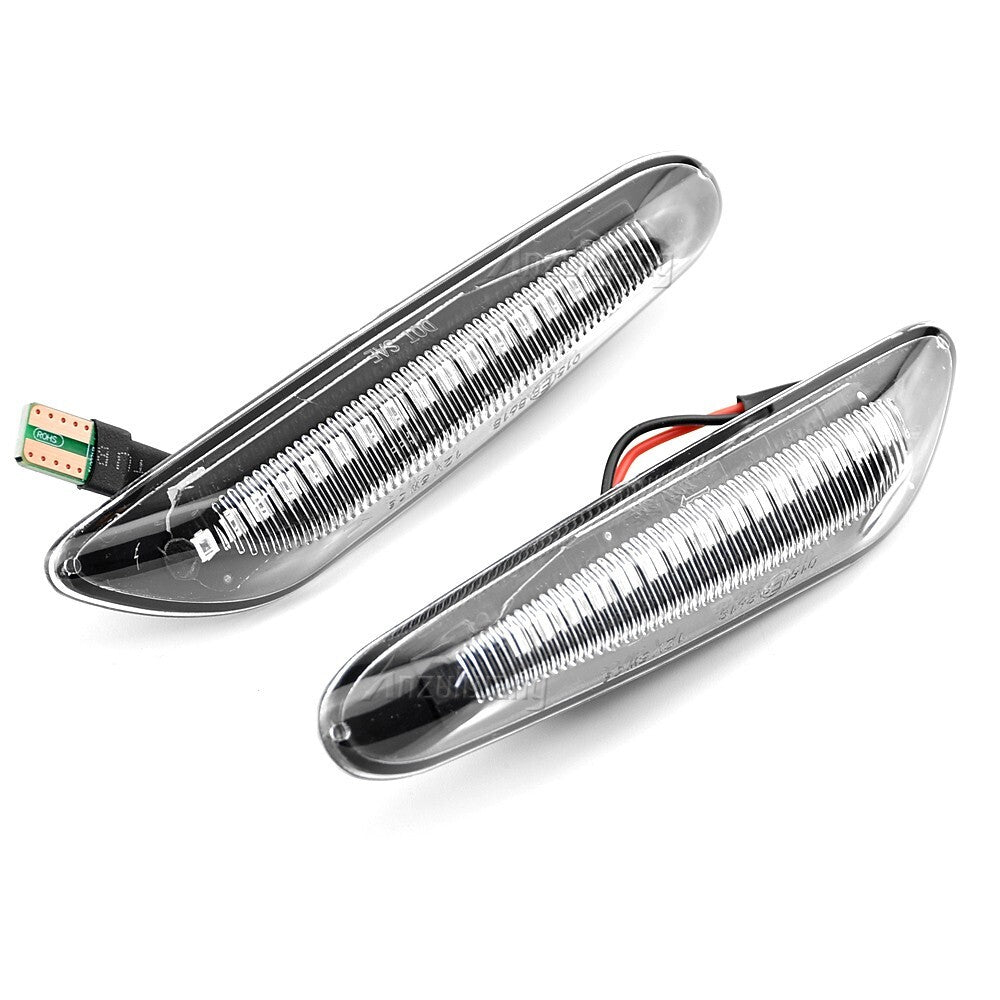 Dynamic Smoke LED Side Turn Signal Lamp for BMW 5 Series E60 E61 2004-2010
