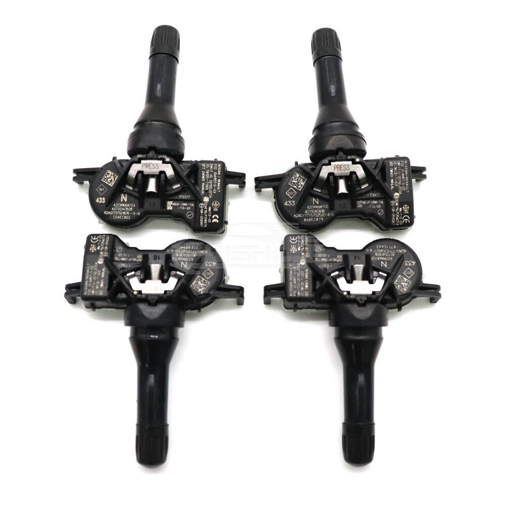 Set of 4PCS TPMS Tire Pressure Sensor 40770-4CB1B for Nissan Altime Rogue Sport