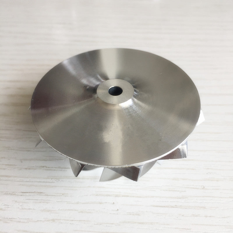 K04 41.94/56.08mm reverse 11+0 blades performance billet compressor wheel