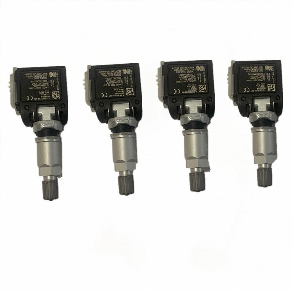 4-pack Equipment Manufacturer ( ) tire pressure sensors for BMW 5, 6, 7, X3, X4, and X5 (6887147, 36106887147).