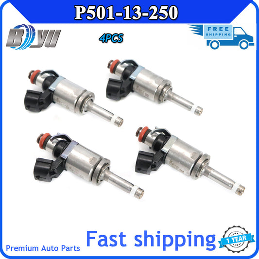 for Mazda 2 3 MX-5 Euro P501-13-250 new 4x Fuel Injectors