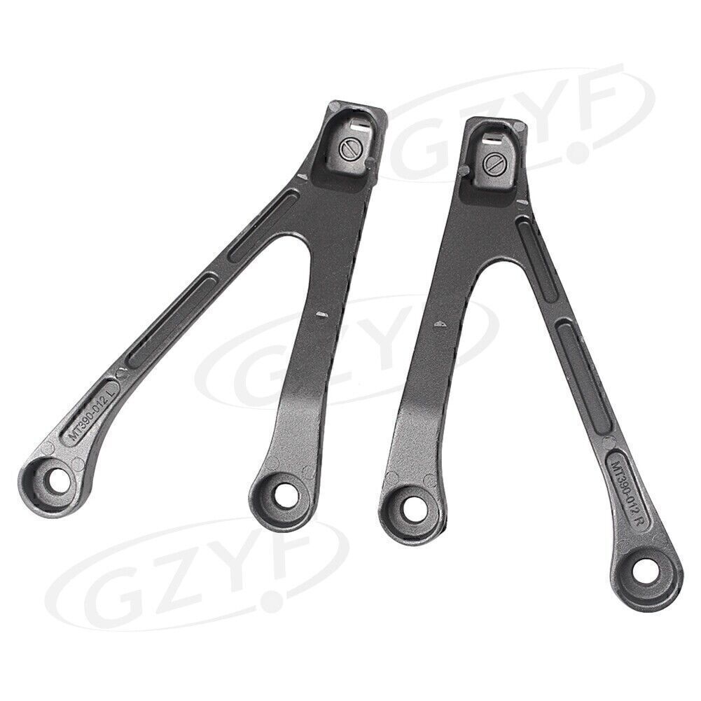 Rear Passenger Foot Pegs Footrest Bracket for Honda CBR1000RR 2008-2011 Black