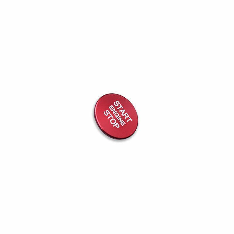 Fit for BMW X5 G05 2019-2021 Red Aluminum Engine Start Stop Button Cover Ring